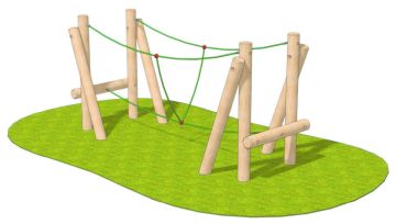 Okulca TM-2150 Halatlı Denge Köprüsü