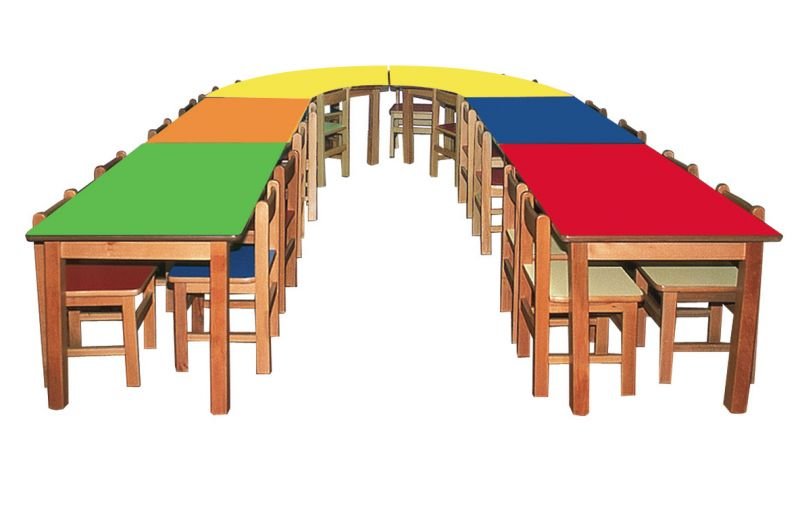 Okulca OK-11603 U Masa Grubu 340*200*54 cm