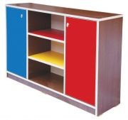Okulca OK-13057 İki Kapaklı Raflı Dolap 120*40*75 cm