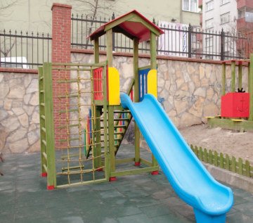 Okulca AOG-1010 Ahşap Oyun Grubu 200*500 cm