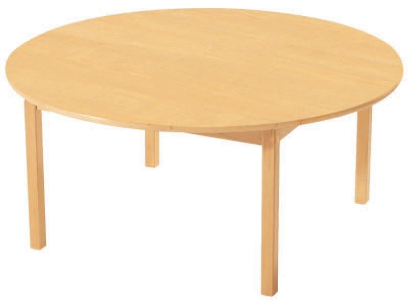 OkOkulca OK-11656 Naturel Daire Masa  120 Q 54  cm